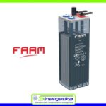 Batteria FAAM 420Ah 2V 6STA70 Stazionaria Solare Fotovoltaico Acido Libero Piastra Tubolare