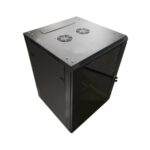 Armadio Rack 16U per Batterie al Litio tipo Pylontech con Ventole incluse