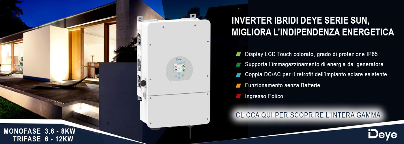 Inverter Ibrido DEYE Sun