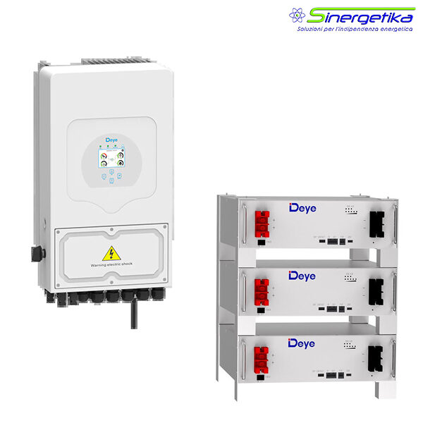 Sistema di Accumulo Deye-Deye Inverter Deye Accumulo Litio Deye