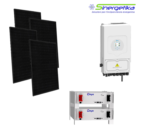 Kit Fotovoltaico On-Grid con Accumulo