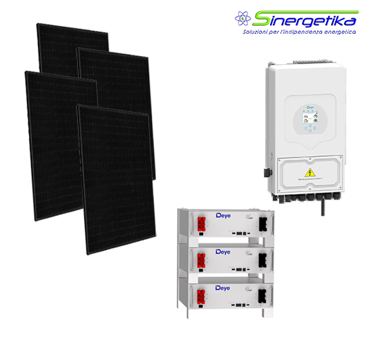 Kit Fotovoltaico On-Grid con Accumulo
