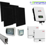 Kit Fotovoltaico On Grid con Inverter Afore e Accumulo Hailei