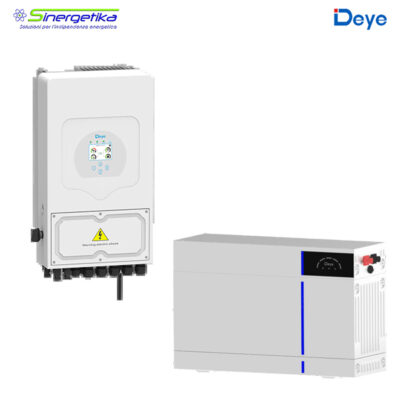 Sistema di Accumulo Deye-Deye Inverter Deye Accumulo Litio Deye