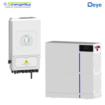 Sistema di Accumulo Deye-Deye Inverter Deye Accumulo Litio Deye