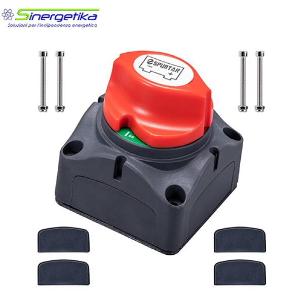 Interruttore Stacca Batteria, 6V 12V 24V 48V